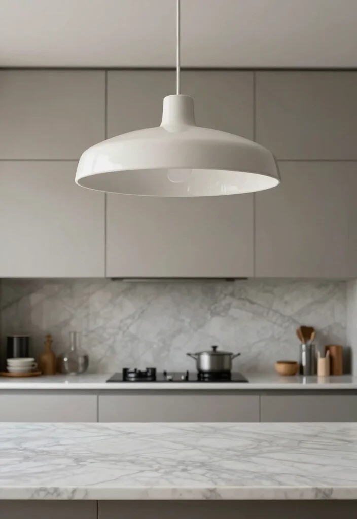 12 Ceramic Pendant Lights That Add Warmth Without Overpowering Small Spaces - 6. Contemporary Minimalism: Flat Ceramic Pendant Light 1