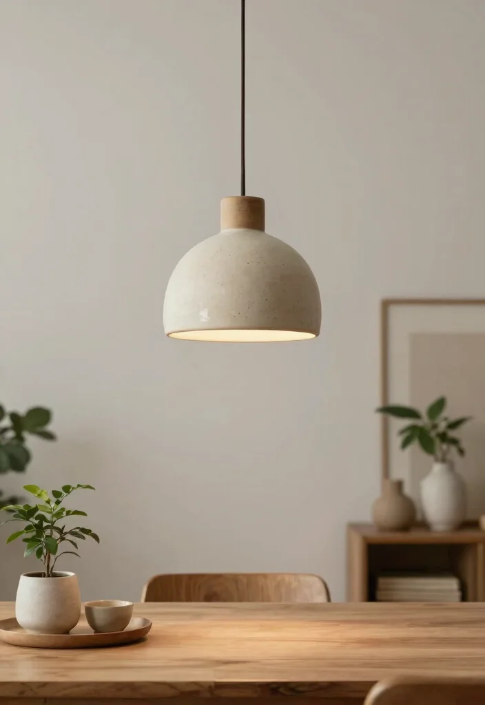 12 Ceramic Pendant Lights That Add Warmth Without Overpowering Small Spaces - 8. Eco-Friendly Options: Sustainable Ceramic Pendant Light 1