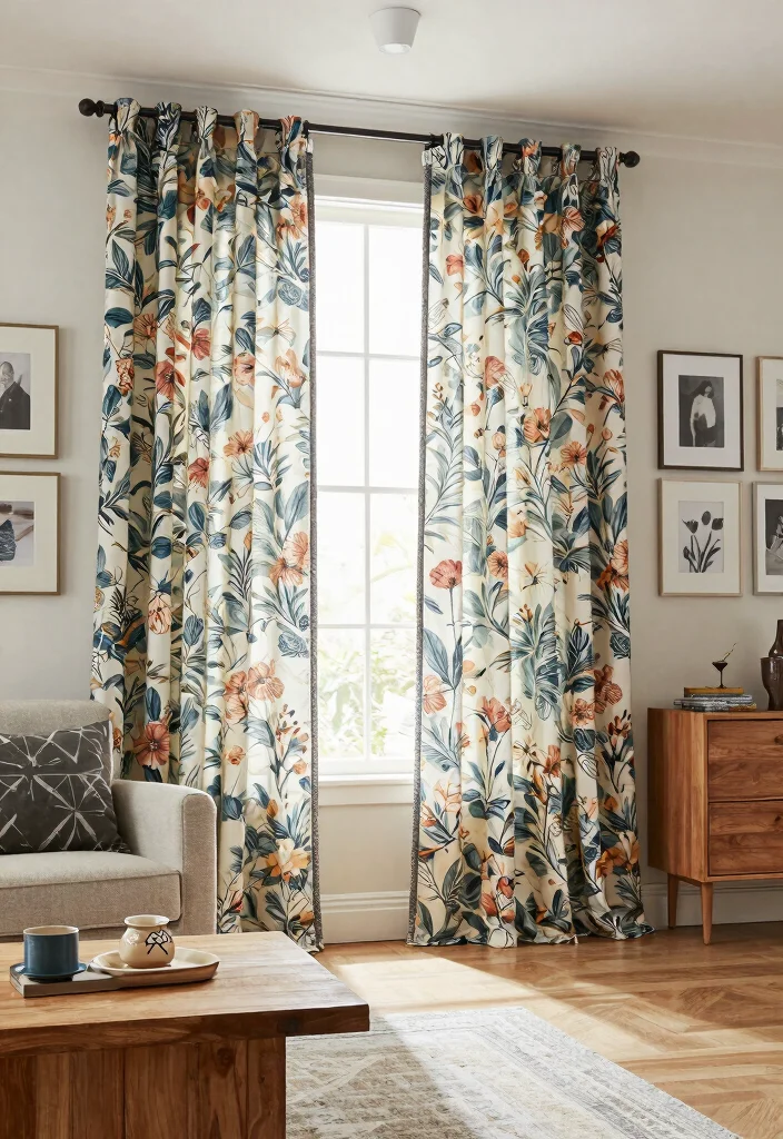 12 Net Curtains for Living Room Privacy Without Blocking Light - 12. Customizable DIY Net Curtains 1