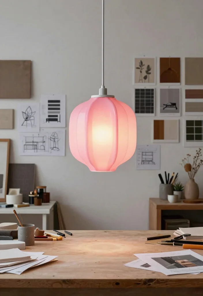 12 Pink Pendant Light Ideas That Add Color Without Going Girly 12 12 Pink Pendant Light Ideas That Add Color Without Going Girly - 12. Custom Creations 1