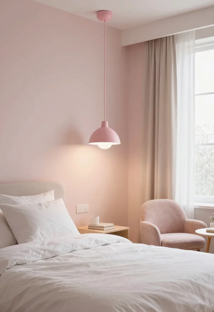 12 Pink Pendant Light Ideas That Add Color Without Going Girly 4 12 Pink Pendant Light Ideas That Add Color Without Going Girly - 4. Blush Bliss 1