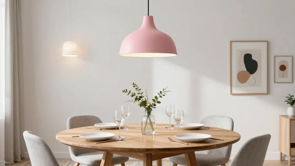 12 Pink Pendant Light Ideas That Add Color Without Going Girly
