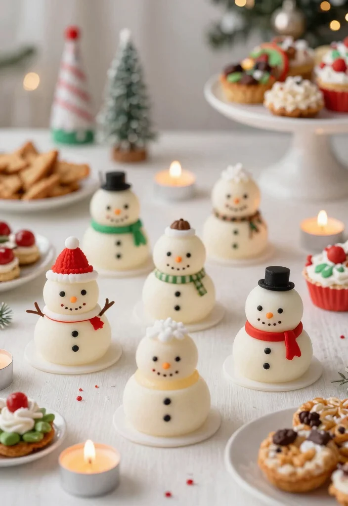 12 Snowman Candle Holder Ideas That Don't Melt or Tip Over 7 12 Snowman Candle Holder Ideas That Don't Melt or Tip Over - 7. Snowman Pudding Cup Holders 1