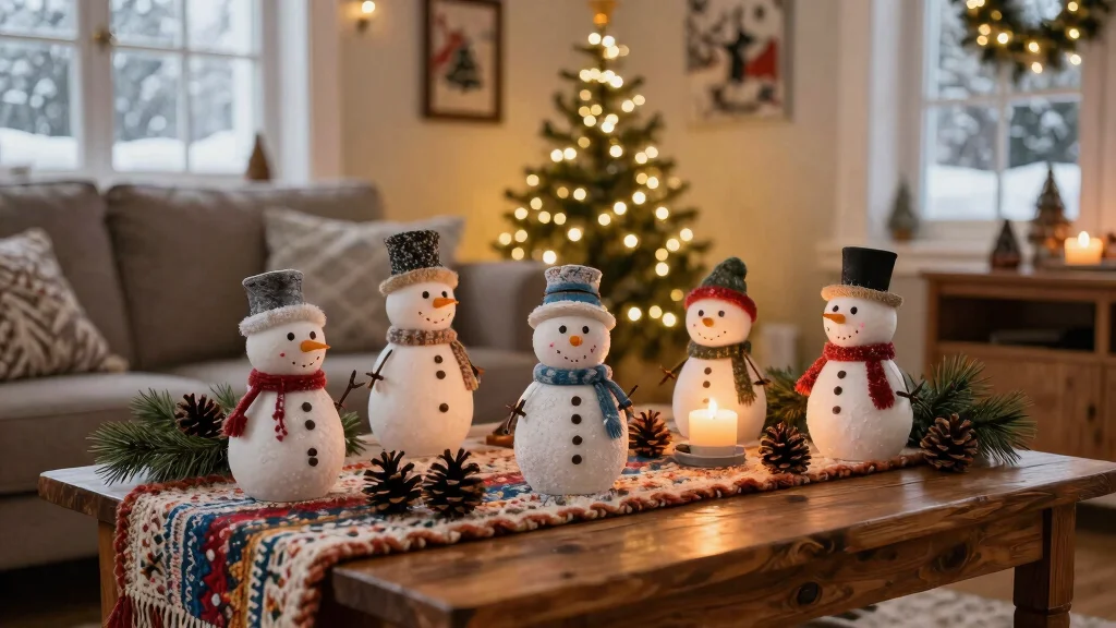 12 Snowman Candle Holder Ideas That Don't Melt or Tip Over