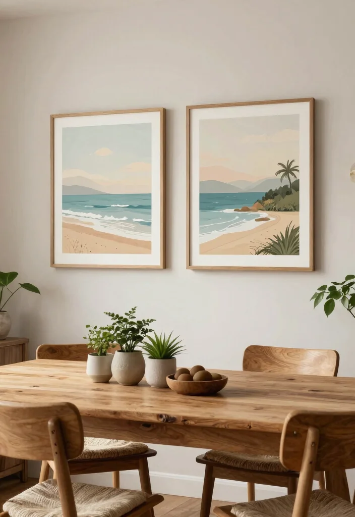 14 Beach Prints Wall Art Ideas That Feel Coastal Without the Cliches 9 14 Beach Prints Wall Art Ideas That Feel Coastal Without the Cliches - 9. Eco-Friendly Art Prints 1