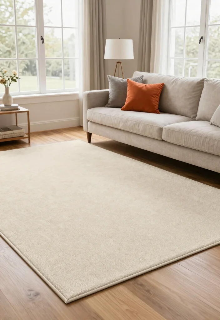 14 Carpet Ideas Living Room Modern Spaces That Hide Stains and Wear - 7. Waterproof Vinyl Carpets 1