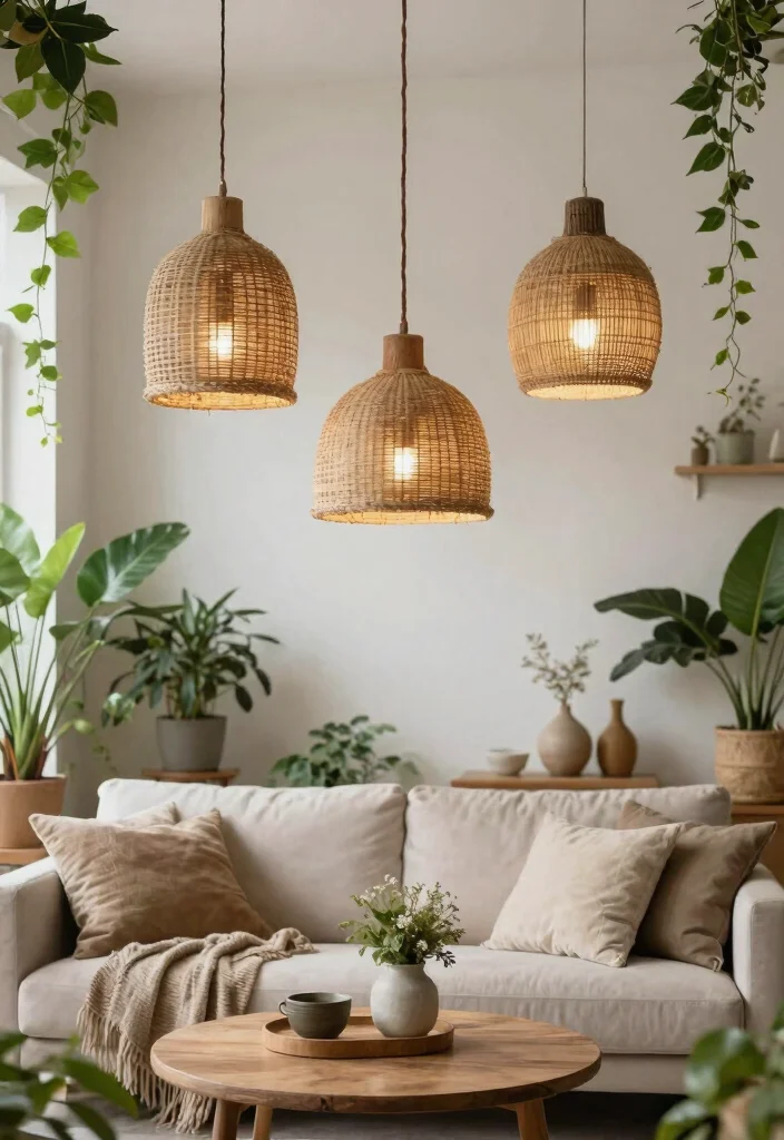 15 Boho Pendant Light Ideas That Layer Without Overwhelming 13 15 Boho Pendant Light Ideas That Layer Without Overwhelming - 13. Sustainable Options 1