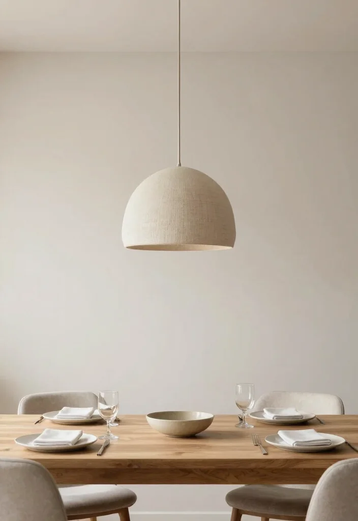 15 Boho Pendant Light Ideas That Layer Without Overwhelming 6 15 Boho Pendant Light Ideas That Layer Without Overwhelming - 6. Minimalist Boho 1