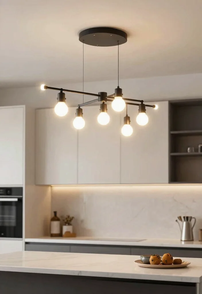 15 Kitchen Wall Lamp Ideas That Free Up Counter Space - 15. Functional Multi-Light Wall Fixtures 1