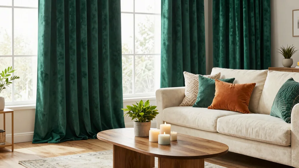15 Velvet Living Room Curtains That Block Drafts and Noise