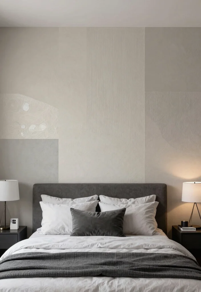 15 Vinyl Wall Decor Ideas for Renters That Remove Cleanly - 14. Layered Textures 1